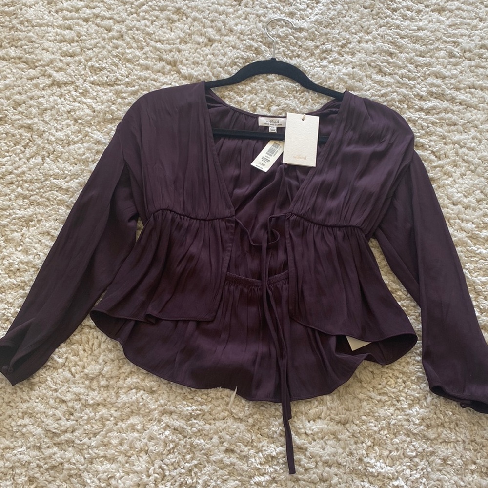NWT - Aritzia Shanina Blouse - XXS